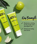Marc Anthony Shampoo And Conditioner Set Restoring Apple Miracle Apple Extract Biotin Keratin & Grapeseed Oil Dry Scalp & Damaged Hair(Packaging May Vary)
