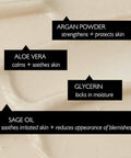 Up Circle Face Moisturiser With Argan Powder 1.7Oz - Nourishing Day Cream - Vitamin E Aloe Vera Glycerin Shea + Coconut Butter - Natural Vegan + Cruelty