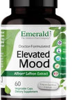Emerald Labs Elevated Mood - Stress Management Supplement With Sensoril Ashwagandha Extract & Affron Saffron Extract - 60 Vegetable Capsules (30-Day Supply)