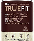 Rsp Nutrition Truefit Protein Powder (Chocolate 2 Lb) With Aminolean Pre Workout Energy (Blackberry Pomegranate 30 Servings)