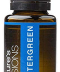 Natures Fusions Wintergreen 100% Pure and Essential Oil 15 Millirs
