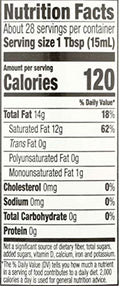 Spectrum Naturals Organic Coconut Oil, 14 Oz (packaging may vary)