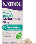 Natrol Advanced Sleep Melatonin Tablets Maximum Strength 10 Mg 60 Ea ( Pack Of 2)