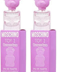 Moschino Toy 2 Bubble Gum for Women - 0.17 oz EDT Spray (Mini) (Pack of 2)