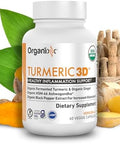 Organixx Magnesium Glycinate and Turmeric Curcumin Bundle 60 Caps Each