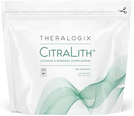 Theralogix Theralith Xr Vitamin & Mineral Supplement Supports Healthy Urine Chemistry & Calcium Oxalate Levels With Magnesium Vitamin B6 & Potassium Nsf 360 Tablets