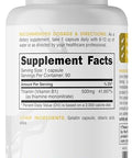 Bucked Up Vitamin B1 500mg Capsules Essentials 90 Servings