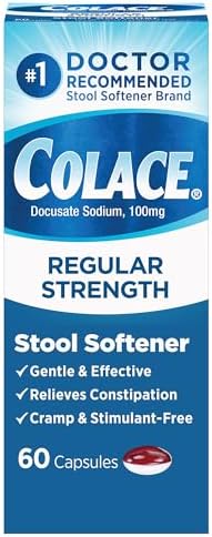Feosol Complete Iron Supplement 30 Count and Colace Stool Softener 60 Count Bundle
