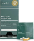 Perelel Men's Multi Support Pack Daily Multivitamin with Magnesium Omega 3 CoQ10 and Folate Nutritional Support for Men's Wellness Soy and Gluten Non GMO 30 Daily Pill Packs