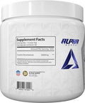 Alpha Creatine Monohydrate Powder Supports Muscle Growth Micronized Unflavored 300 Grams - 60 Servings