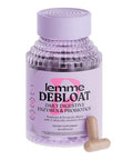 Lemme Debloat 3 In 1 Prebiotic Probiotic & Digestive Enzyme Capsules For Bloating 60 Count