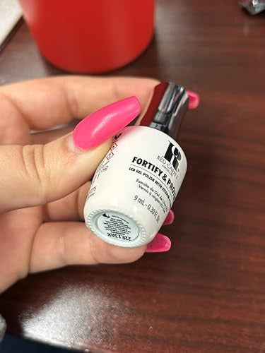 Rc Red Carpet Manicure Fortify & Protect Led Gel Nail Color - Long-Lasting Vibrant Professional Quality High Shine Chip-Resistant - Infused With Vitamin A & Biotin (The Magic Hour 0.3 Fl Oz)