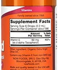 Now Vitamin E 90 Iu Liquid4Ounce