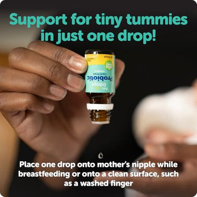 Ddrops Baby Probiotic With Vitamin D 60 Drops - Colic Symptom Relief For Newborns And Infants - Easy-To-Use Just One Drop Daily No Sugar Non-Gmo Allergy-Friendy