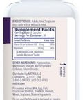 Natrol Triple Magnesium Complex Supplement Glycinate Citrate and Taurate 200Mg High Absorption Support Whole Body Wellness 60 Capsules