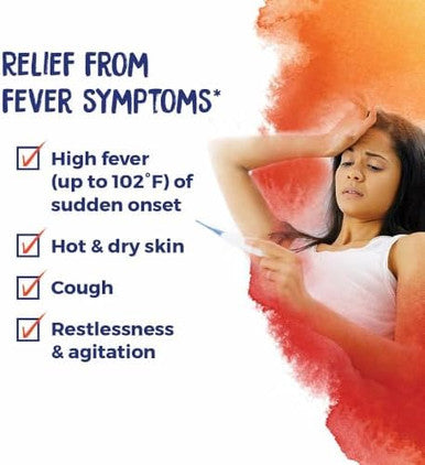 Boiron Aconitum Napellus 6X For High Fever Of Sudden Onset With Dry Skin 80 Pellets