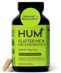 Hum Flatter Me Digestive Enzymes Plus Prebiotics & Probiotics Digestive Health 60 Capsules