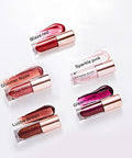 Revolution Beauty London Shimmer Bomb Lip Gloss Lip Tint Infused With Vitamin E Shimmery Finish Comes In 6 Colors Sparkle