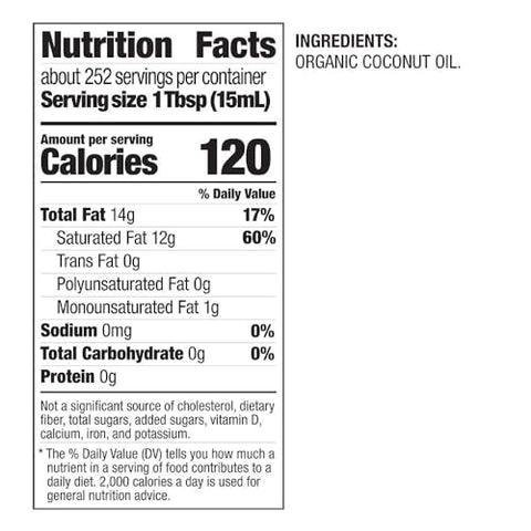 BetterBody Foods Refined Organic Coconut Oil with Neutral Flavor and Aroma, Non-GMO, Cooking Oil, 1 Gallon