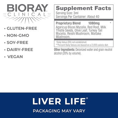 Bioray Clinical Liver Life 4 Fl Oz