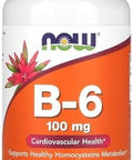 Now Foods B6 100Mg 100 Capsules