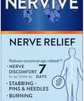 Nervive Nerve Relief Occasional Nerve Discomfort Ii Nerve Relief Starts Working In 7 Days Stabbing Burning Alpha Lipoic Acid B Vitamins Turmeric Ginger Nervive Supplement 30 Tablets