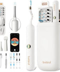 Bebird Earsight Plus R37R Ear Cleaning Camera Wax Removal Tool Kit Flexible Ear Scope Otoscope Camera Light Visual Ear Picker Wireless Earwax Remover Tweezers For Family