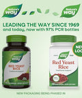 Nature'S Way Red Yeast Rice Traditional Support 600 Mg Per Serving Vegan 120 Capsules (Packaging May Vary)