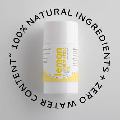 Best Bee Brothers Lemon Calm Stick Lemon Balm & Tea Tree Bug Bite & Itchy Skin Relief Balm