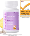 Premom Quantitative Ovulation Predictor Kit*40 Ovulation Tests + 10 Pregnancy Tests + Multivitamin For Women Prenatal Formula Vitamin Supplements