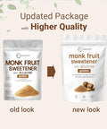 Micro Ingredients Golden Monk Fruit Sweetener Allulose, 2 lbs | No Erythritol, No Aftertaste, 1:1 Brown Sugar Substitute | Zero Calorie, Great for Drinks, Coffee, Tea, Cookies | Keto, Vegan, Non-GMO