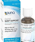 Guna Sleep Support Homeopathic Natural Sleep Aid Melatonin And Non Habitforming 1 Ounce