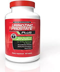 Urinozinc Prostate Plus, Saw Palmetto & Beta Sitosterol Supplement For Men, Reduce Frequent Urination (2 Month Supply, 120 Count)