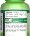 Nature'S Truth Zinc 50Mg With Vitamin C 200 Liquid Softgels Non-Gmo & Gluten Supplement