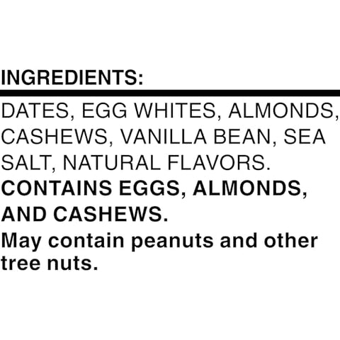RXBAR Protein Bars, 12g Protein, Gluten Free Snacks, Vanilla Almond, 9.15oz (5 Bars)