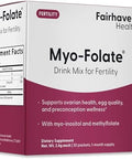 Fairhaven Health Folate And Myo Inositol Powder For Women 1 Per Day Female Fertility Supplement Ovarian Health And Egg Quality 2000 Mg Myoinositol And 333 Mcg Methylfolate " 30 Stick Packs