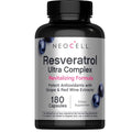 Neocell Resveratrol Supplement 180 Capsules Trans Resveratrol Complex Extra Strength With Grape And Red Wine Extract