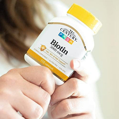 21St Century Biotin 5000 Mcg 110 Capsules