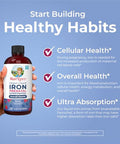 Maryruth's Prenatal Postnatal Iron Liquid 1522 Fl Oz