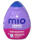 Mio Unwind Berry Dragonfruit Liquid Water Enhancer With Magnesium & B Vitamins 1.62 Fl Oz Bottle