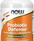 Now Foods Supplements Probiotic Defense Probiotic Blend In A Whole Food Base With 1 Billion Organisms 90 Veg Capsules