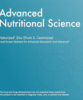 Natura Health Products 25 mg Zinc Supplement Supports Cellular Health and a Healthy Immune Response Highly Bioavailable FoodGrown Zinc (60 Capsules)