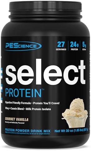 Pescience Lean Mass Stack â€“ Select Low Carb Whey + Casein Protein Powder & Trucreatine+ Creapure Creatine Monohydrate â€“ Muscle Growth Recovery & Strength Support â€“ 27 Servings + 30 Servings