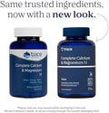 Trace Minerals Complete Calcium and Magnesium 1: 1 Dietary Supplement for Bone Health and Energy Support Mineral Supplement to Aid Immune Health Formula with Sea Minerals 120 Tablets (30 Servings)