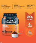 Body Fortress 100% Whey Protein Powder Chocolate 1.78Lbs & Pure Protein Bars Chocolate Chip 1.76Oz (12 Count)