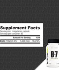 Nutrabio Biotin (Vitamin B-7) Supplement 5000Mcg - May Help Promote Healthy Hair Skin And Nails 90 Vegetable Capsules