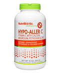 NutriBiotic HypoAller C Powder Vitamin C and Minerals 1300 Mg Vitamin C for Antioxidant and Collagen Support Buffered with Calcium Magnesium Zinc and Potassium Gluten and GMO 16 Oz