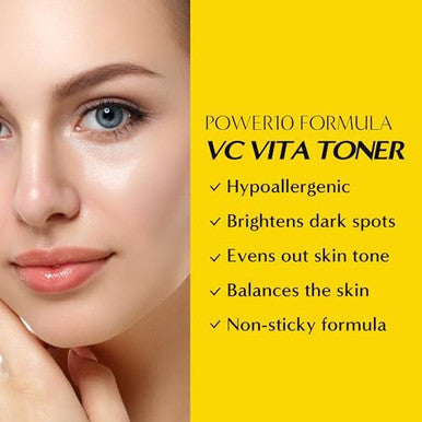 It'S Skin Power10 Formula Vc Vita Toner Green Tomato Face Toner Korean Skincare Niacinamide Brightening Toner K Beauty Vitamin C Toner For Face 6.76 Fl Oz