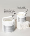 Mary&May Vitamin B C E Cleansing Balm Oil Balm Gentle Makeup Remover And Skin Purifier For Glowing Clear Skin Hypoallergenic And Cruelty Ewg Ingredients 4.06Oz.