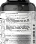 Horbaach Mens Multivitamin 60 Caplets Advanced Formula with Vitamin C D Magnesium Minerals and More NonGMO and Gluten Free Supplement